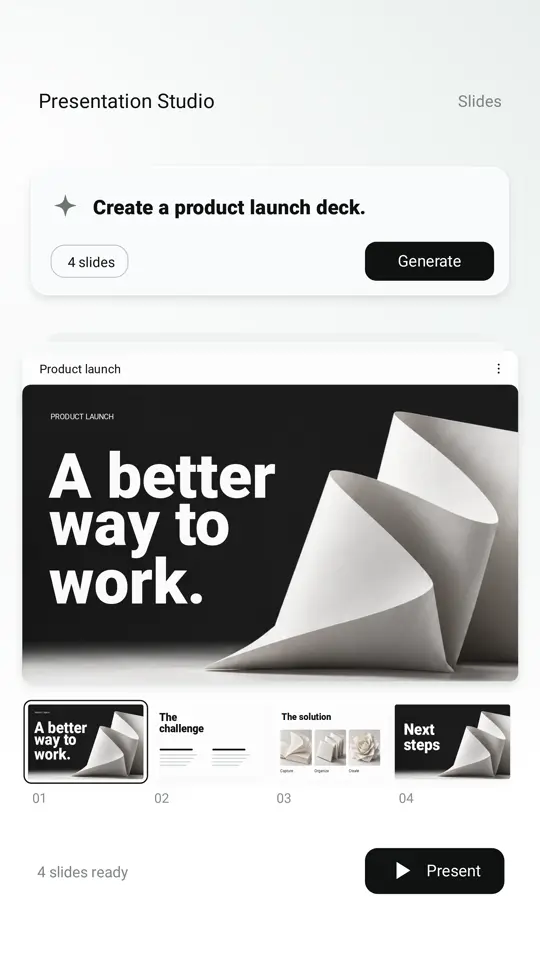 Paper Deck motion design preview
