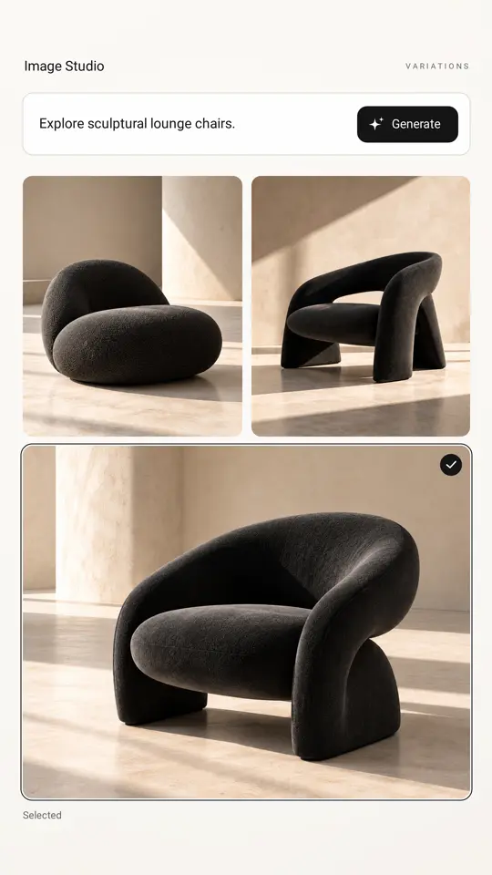 Image Variations motion design preview